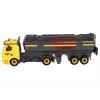 LEAN TOYS DIY Tank Truck zum Zusammen- und Auseinanderbauen, gelb, mit Licht und Sound