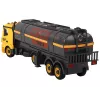 LEAN TOYS DIY Tank Truck zum Zusammen- und Auseinanderbauen, gelb, mit Licht und Sound