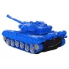 LEAN TOYS R/C Panzer ferngesteuert mit Licht und Sound Blau 1:18 27MHz