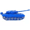LEAN TOYS R/C Panzer ferngesteuert mit Licht und Sound Blau 1:18 27MHz