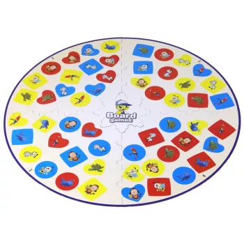 LEAN TOYS Logik-Brettspiel für Reflexe und Wahrnehmung