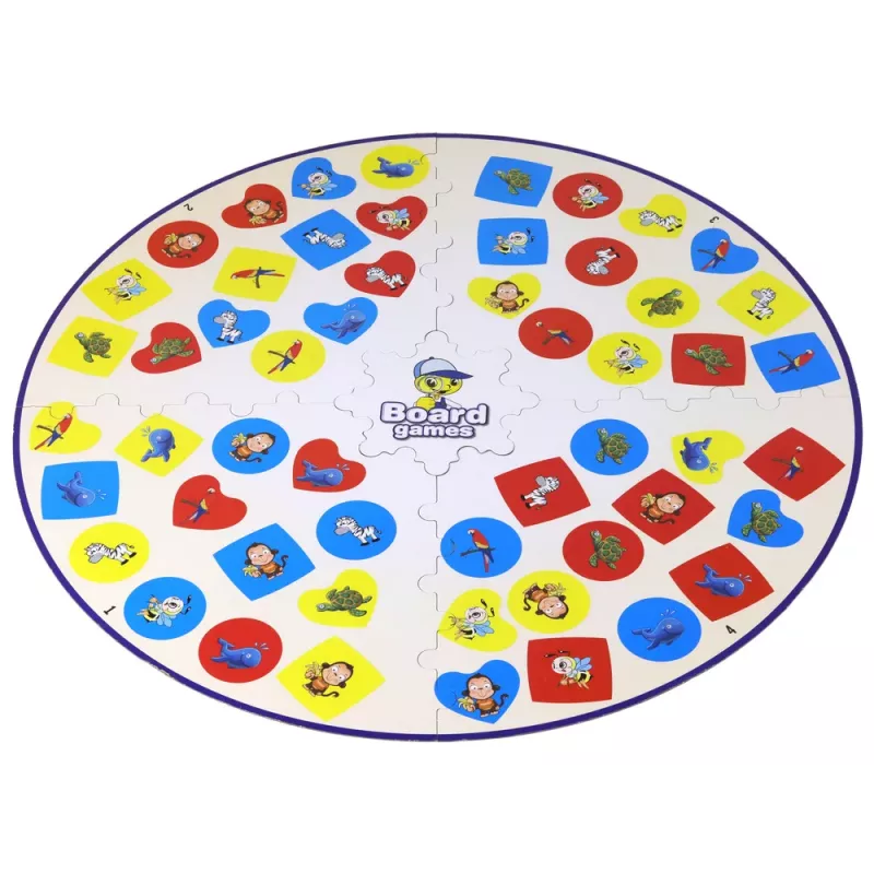 LEAN TOYS Logik-Brettspiel für Reflexe und Wahrnehmung