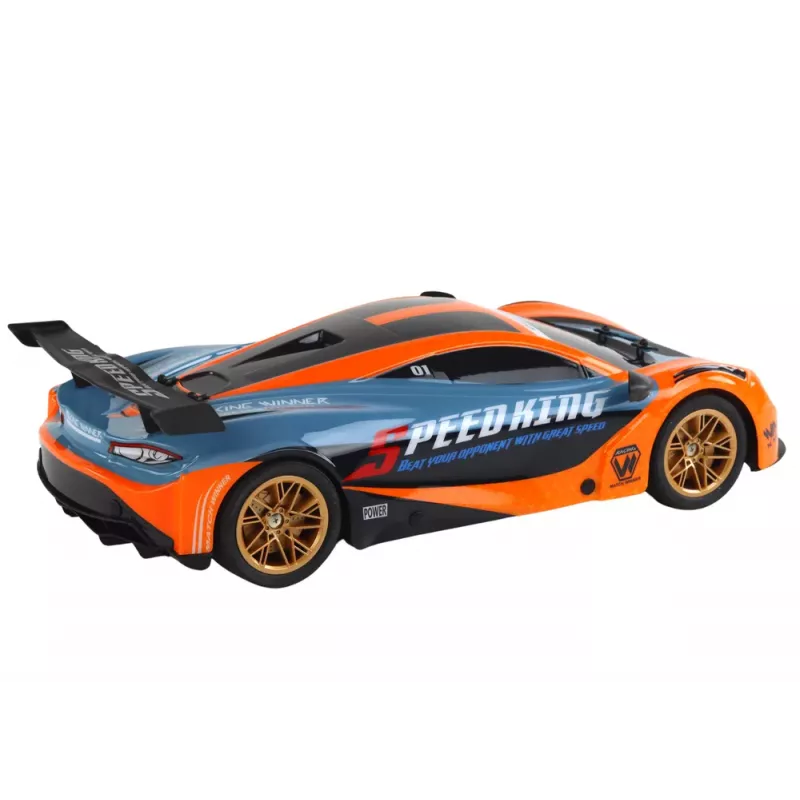 LEAN TOYS Großer ferngesteuerter Sportwagen 1:10 Orange