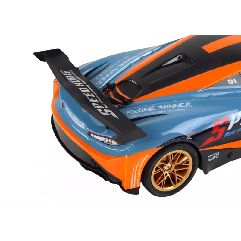 LEAN TOYS Großer ferngesteuerter Sportwagen 1:10 Orange