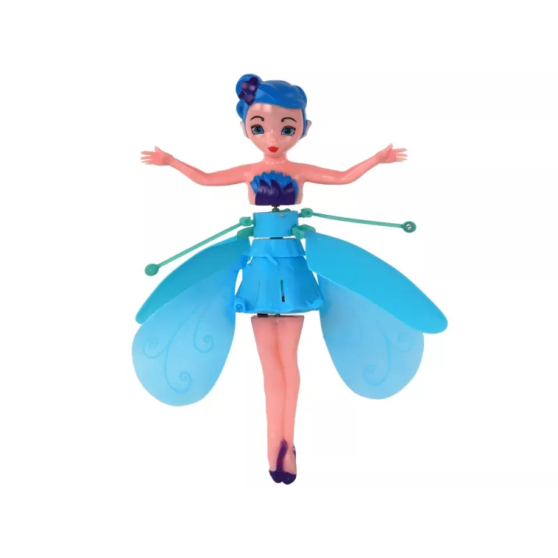 LEAN TOYS Hand Controlled Magic Blue Fairy Flying Doll
