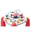 LEAN TOYS Interaktiver Lerntisch Kinder-Panel-Klavier Space Red