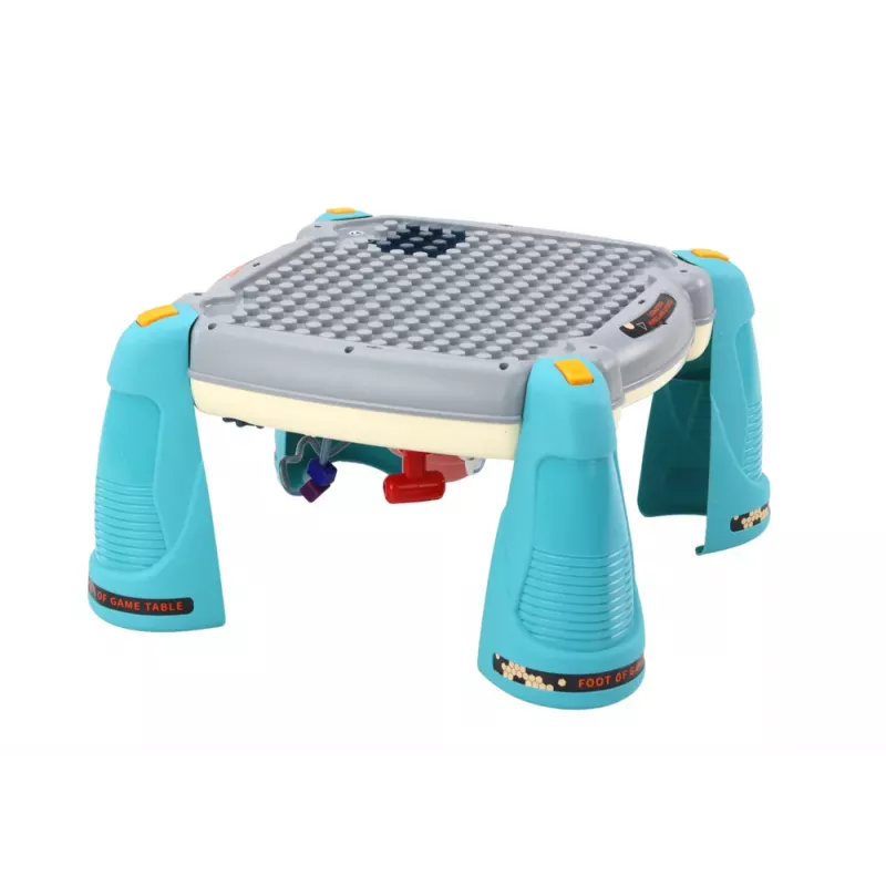LEAN TOYS Interaktiver Lerntisch Kinder-Panel-Klavier Space Blue