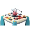LEAN TOYS Interaktiver Lerntisch Kinder-Panel-Klavier Space Blue