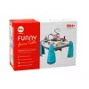 LEAN TOYS Interaktiver Lerntisch Kinder-Panel-Klavier Space Blue