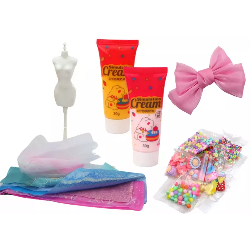 LEAN TOYS Kreativ-Schönheitsset im Koffer zum Erstellen von Kreationen Zubehör