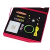 LEAN TOYS Set zur Herstellung von Schmuckarmbändern, Perlen und Anhängern