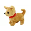 LEAN TOYS Plüsch-Hund interaktiv beige