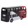LEAN TOYS Doppeldeckerbus ferngesteuert RC Lichter 1:24 Rot