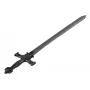 LEAN TOYS Warrior Schwert mit verziertem Griff und Soundeffekten 80cm x 18cm x 3cm