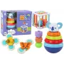 LEAN TOYS Set of Sensory Toys Koala Tower Educational Cube Spinners