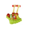 LEAN TOYS Wack-A-Mole Spiel Dinosaurier Brett Zwei Hämmer Grün Lichter Geräusche
