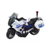 LEAN TOYS Polizei-Sportmotorrad mit Reibungsantrieb, Maßstab 1:10