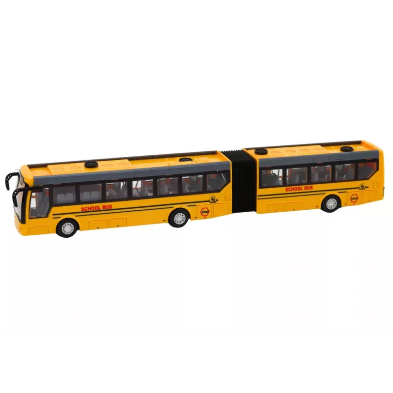 LEAN TOYS RC-Gelenk-Schulbus 1:32 Gelb