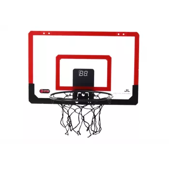 LEAN TOYS Basketball-Brett, elektronischer Korb, Punktezähler, Soundeffekte