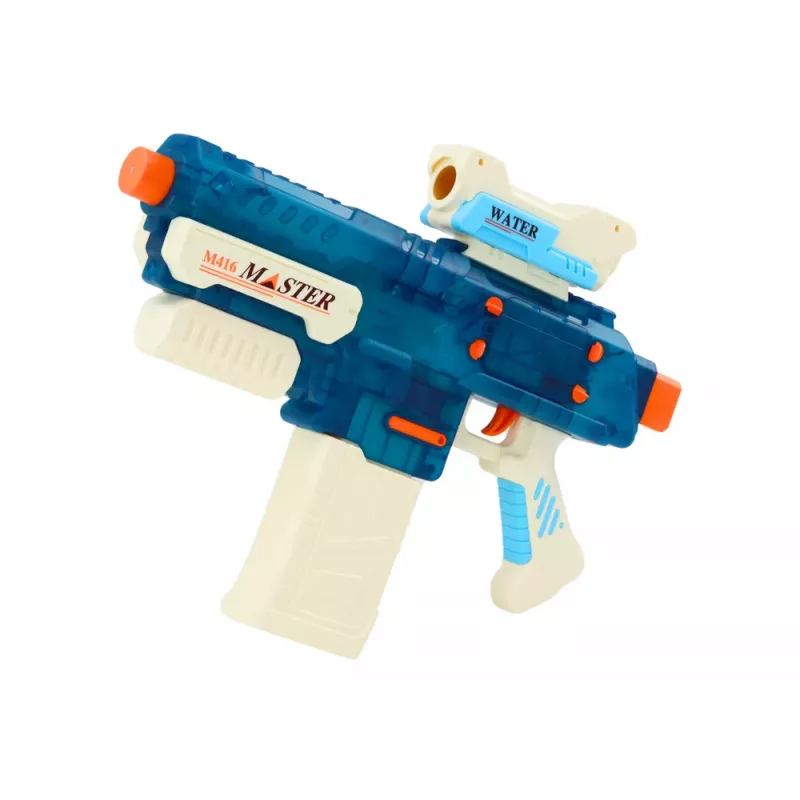 LEAN TOYS Rifle Rechargeable Water Gun M416 500ml Range 8-10m