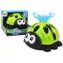LEAN TOYS Castle Sprinkler Ladybug Green Water Fountain