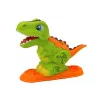 LEAN TOYS Dinosaurier Knete Set 6 Farben Delfin Formen Jakobsmuschel