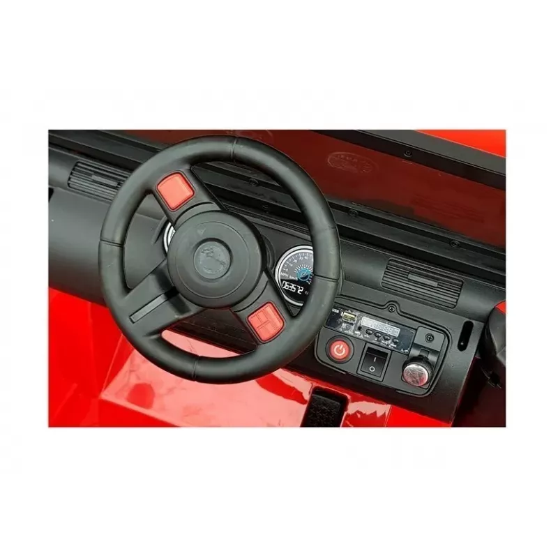 LEAN CARS Elektrisches Kinderauto WXE-1688 4x4 Rot