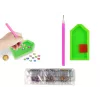 LEAN TOYS Diamond Embroidery Stickers - 12-teiliges Diamond Painting Sticker-Set für Kinder