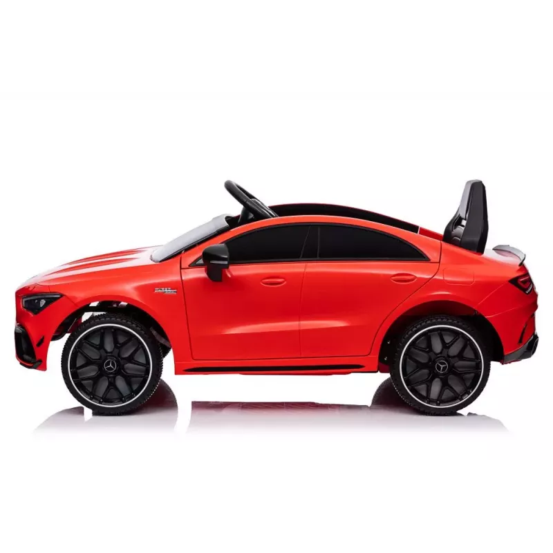 LEAN CARS Batteriebetriebenes Auto Mercedes CLA 45s Rot AMG 4x4