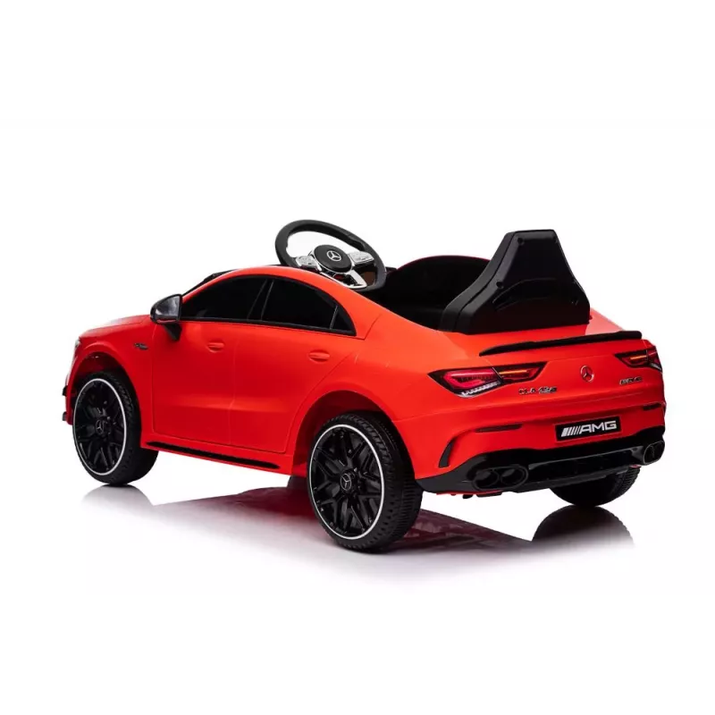 LEAN CARS Batteriebetriebenes Auto Mercedes CLA 45s Rot AMG 4x4