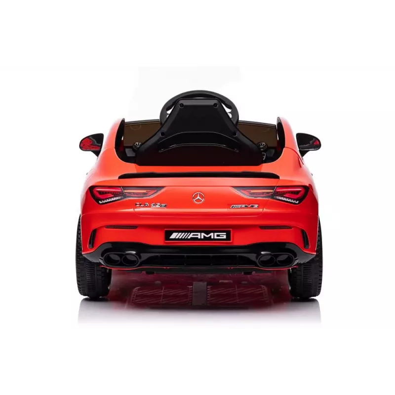 LEAN CARS Batteriebetriebenes Auto Mercedes CLA 45s Rot AMG 4x4