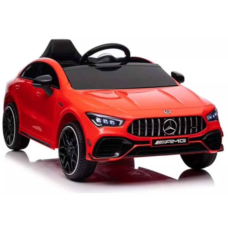 LEAN CARS Batteriebetriebenes Auto Mercedes CLA 45s Rot AMG 4x4