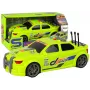 LEAN TOYS Sportwagen Rennwagen mit Licht und Sound Grün 1:16