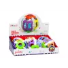 LEAN TOYS Sensory Ball für Babys, Gummi, Lichter, Geräusche, Bunt