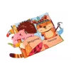LEAN TOYS Soft Educational Book Rustling Forest Animals
