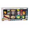 LEAN TOYS Elektrischer Mixer-Set, Früchte zum Schneiden, Lichter und Geräusche