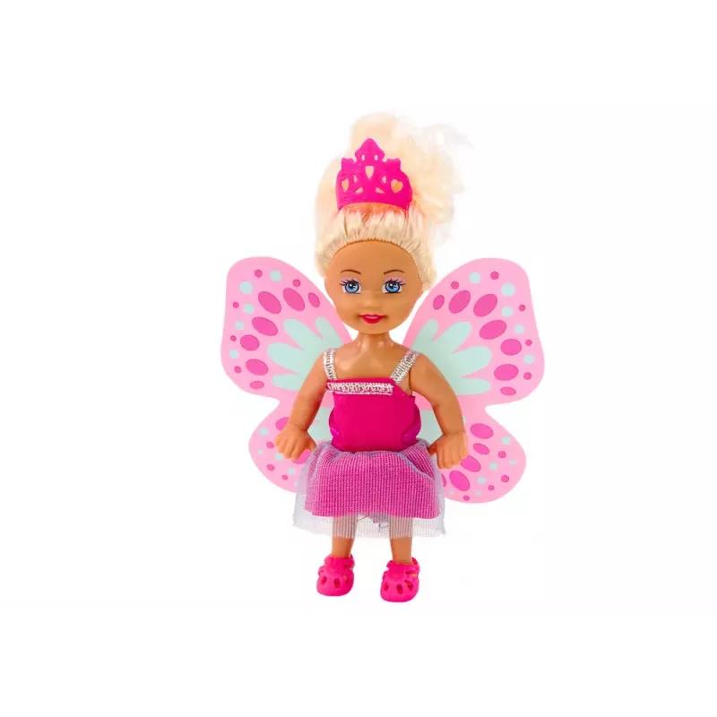 LEAN TOYS 2in1 Mini Doll Mermaid Fairy Tail Wings