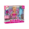 LEAN TOYS 2in1 Mini Doll Mermaid Fairy Tail Wings