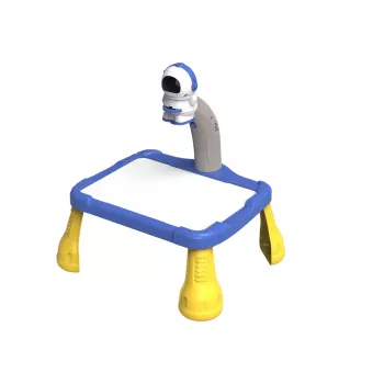 LEAN TOYS Space Projector Zeichenprojektor für Kinder - Tafel-Tisch Weltraumthema