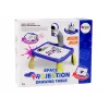 LEAN TOYS Space Projector Zeichenprojektor für Kinder - Tafel-Tisch Weltraumthema