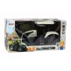LEAN TOYS ferngesteuerter RC-Traktor 2.4G Sounds Weiß