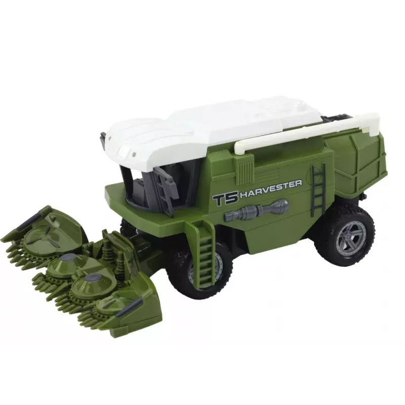 LEAN TOYS RC Mähdrescher ferngesteuerte landwirtschaftliche Maschine Grün