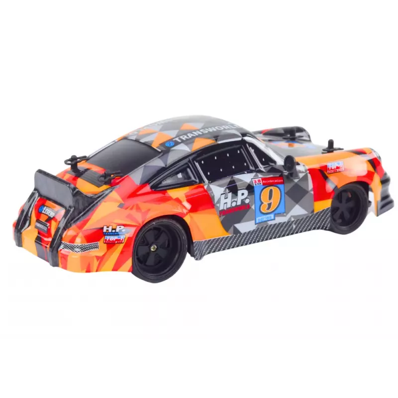 LEAN TOYS RC Fernsteuerauto 1:18 Gummireifen Drift Orange