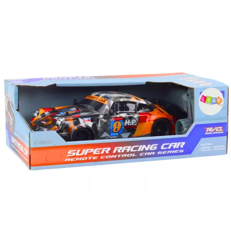 LEAN TOYS RC Fernsteuerauto 1:18 Gummireifen Drift Orange