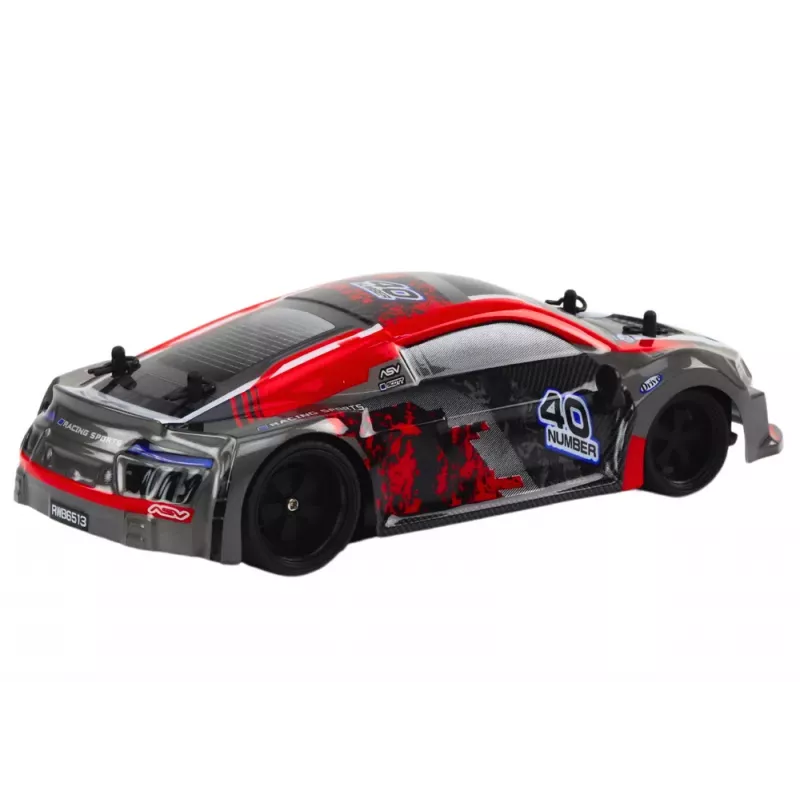 LEAN TOYS RC-Fernsteuerauto 1:18 Gummireifen Drift Rot