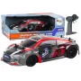 LEAN TOYS RC-Fernsteuerauto 1:18 Gummireifen Drift Rot