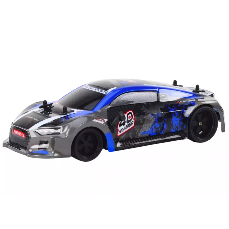 LEAN TOYS RC-Fernsteuerauto 1:18 Gummireifen Drift Blau