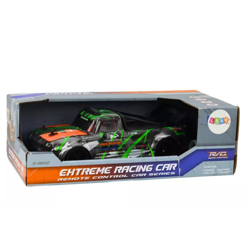 LEAN TOYS RC Fernsteuerung Auto 1:16 Gummi Drift Reifen Grau-Grün