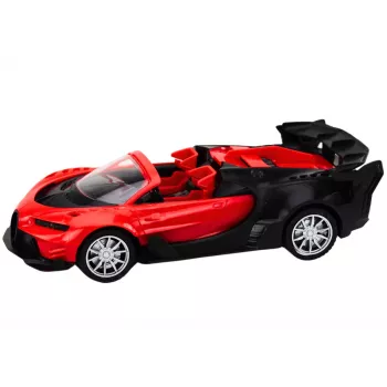 LEAN TOYS Spielzeugauto ferngesteuerter Sportwagen RC 1:18 Rot