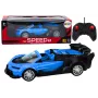 LEAN TOYS Spielzeugauto ferngesteuerter Sportwagen RC 1:18 Blau